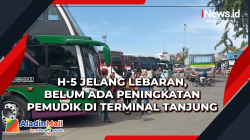H-5 Jelang Lebaran, Belum Ada Peningkatan Pemudik di Terminal Tanjung Priok