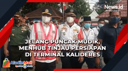 Jelang Puncak Mudik, Menhub Tinjau Persiapan di Terminal Kalideres
