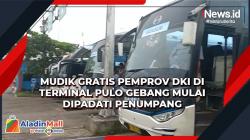 Vieo Mudik Gratis Pemprov DKI di Terminal Pulo Gebang Mulai Dipadati Penumpang
