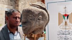 Petani Palestina Temukan Patung Kuno Langka Berusia 4.500 Tahun di Gaza