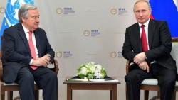 Sekjen PBB Bertemu Presiden Putin, Apa Hasilnya?