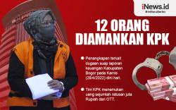 Infografis Daftar 12 Orang Diamankan KPK dalam OTT di Bogor