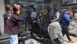 Tim Khusus Black Mamba Polres Boyolali Patroli di Pusat Perbelanjaan dan Bank