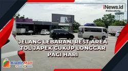 Jelang Lebaran, Rest Area Tol Japek Cukup Longgar Pagi Hari