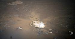 Drone Mars NASA Tangkap Gambar dari Ketinggian 26 Kaki, Tunjukkan Cangkang yang Dibuang