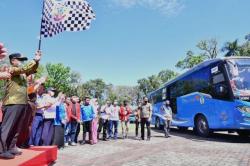 Mudik Gratis, Gubernur Sulsel Melepas 1.200 Orang Menuju Kampung Halaman 
