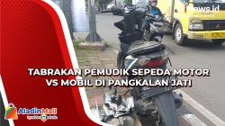 Tabrakan Pemudik Sepeda Motor Vs Mobil di Duren Sawit, Korban Luka Parah