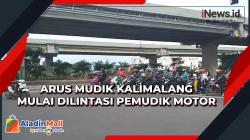 Arus Mudik Kalimalang Mulai Dilintasi Pemudik Motor