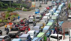 Begini Padatnya Jalur Puncak pada H-2 Lebaran