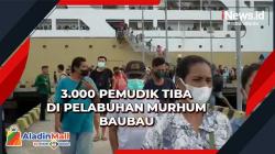 Hari Ini 3.000 Pemudik Tiba di Pelabuhan Murhum Baubau