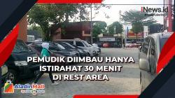 Pemudik Diimbau Hanya Istirahat 30 Menit di Rest Area Km 57 Tol Japek