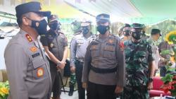 Kapolda Sulut Tinjau Pospam dan Posyan Lebaran di Trans Sulawesi Minsel
