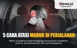 Infografis 5 Cara Atasi Mabuk di Perjalanan
