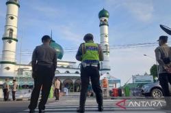 Aman dan Nyaman, Salat Idul Fitri di Pangkalpinang Dijaga Ketat Aparat