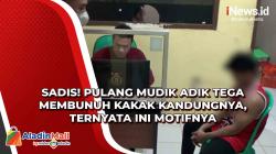 Sadis! Pulang Mudik Adik Tega Membunuh Kakak Kandungnya, Ternyata Ini Motifnya