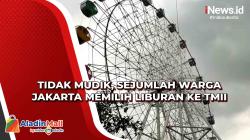 Tidak Mudik, Sejumlah Warga Jakarta Memilih Liburan ke TMII