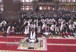 Wapres Ikut Kumandangkan Takbir di Masjid Istiqlal 