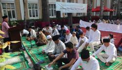 Suasana Sholat Idul Fitri 1 Syawal 1443 H di Beijing