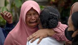 Suasana Haru Satu Kampung Lintas Agama Saling Memaafkan di Dusun Tekelan