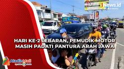 Hari ke-2 Lebaran, Pemudik Motor Masih Padati Pantura Arah Jawa