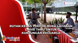 Rutan Kelas 1 Depok Buka Layanan Drive Thru untuk Kunjungan Keluarga