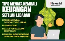  Infografis Tips Menata Kembali Keuangan Setelah Lebaran