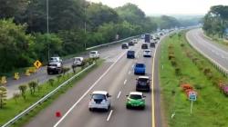 Sejak Semalam sampai Pagi Ini Tol Palikanci Cirebon Masih Dipadati Pemudik