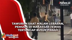 Tawuran saat Malam Lebaran, Pemuda di Makassar Tewas Tertancap Busur Panah
