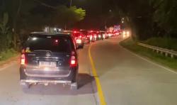 Jalur Tegal-Purwokerto Macet, Polisi Lakukan Rekayasa Lalu Lintas One Way