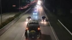 Arus Balik Pemudik Padati Tol Palimanan, Lalu Lintas Ramai Lancar