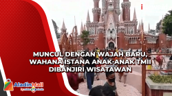 Muncul dengan Wajah Baru, Wahana Istana Anak-Anak TMII Dibanjiri Wisatawan