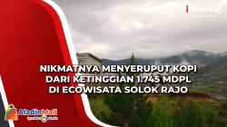 Nikmatnya Menyeruput Kopi dari Ketinggian 1.745 MDPL di Ecowisata Solok Rajo