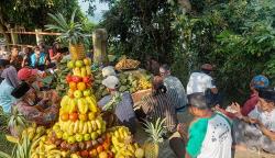 Tradisi Rewanda Warga Kampung Talun Kandri Gunungpati di Goa Kreo Semarang