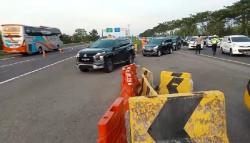 Cipali Masih One Way hingga Jumat Pagi, Lalu Lintas Ramai Lancar<