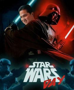 Peringati Star Wars Day, Erick Thohir: Menginspirasi Saya Memulai Bisnis Pertama  