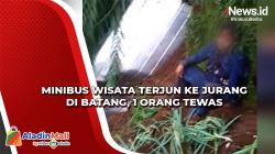 Minibus Wisata Terjun ke Jurang di Batang, 1 Orang Tewas