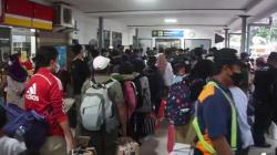 Arus Balik Lebaran, Para Penumpang Padati Stasiun Kutoarjo
