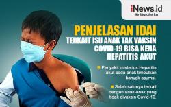 Infografis Penjelasan IDAI soal Anak Tidak Vaksin Covid-19 Bisa Kena Hepatitis Akut