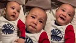 Gemas Banget, Baru Berusia 5 Bulan Baby Rayyanza Sudah Jago Akting