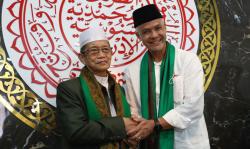 Bertemu Ulama NU dan Tokoh Agama di Makassar, Ganjar: Saya Merasa Tersanjung