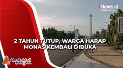 2 Tahun Tutup, Warga Harap Monas Kembali Dibuka