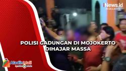 Polisi Gadungan di Mojokerto Dihajar Massa