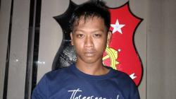 Suami yang Bakar Istri di Bangka Tengah Ditangkap Polisi, Begini Tampangnya<