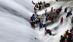 Serunya Bermain Air di Taman Wisata Alam Bantingmurung Maros