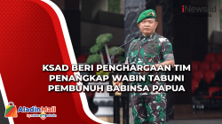 KSAD Beri Penghargaan Tim Penangkap Wabin Tabuni Pembunuh Babinsa Papua