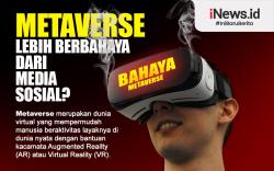 Infografis Benarkah Metaverse Lebih Berbahaya dari Media Sosial?