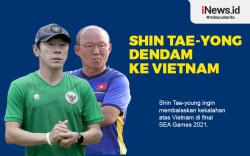 Infografis Shin Tae-yong Ingin Balas Dendam ke Vietnam di Final SEA Games 2021