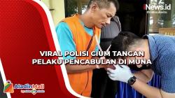 Viral Polisi Minta Maaf dan Cium Tangan Pelaku Pencabulan di Muna