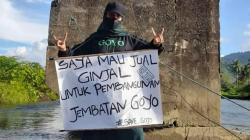 Viral Mahasiswi Ingin Jual Ginjal demi Pembangunan Jembatan di Desanya yang Mangkrak<