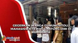 Gegerkan Warga Gunungsitoli, Mahasiswa Tewas Gantung Diri di Rumahnya 